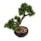 Hello Honey® Green Faux Bonsai Tree in Plastic Pot with Pebbles